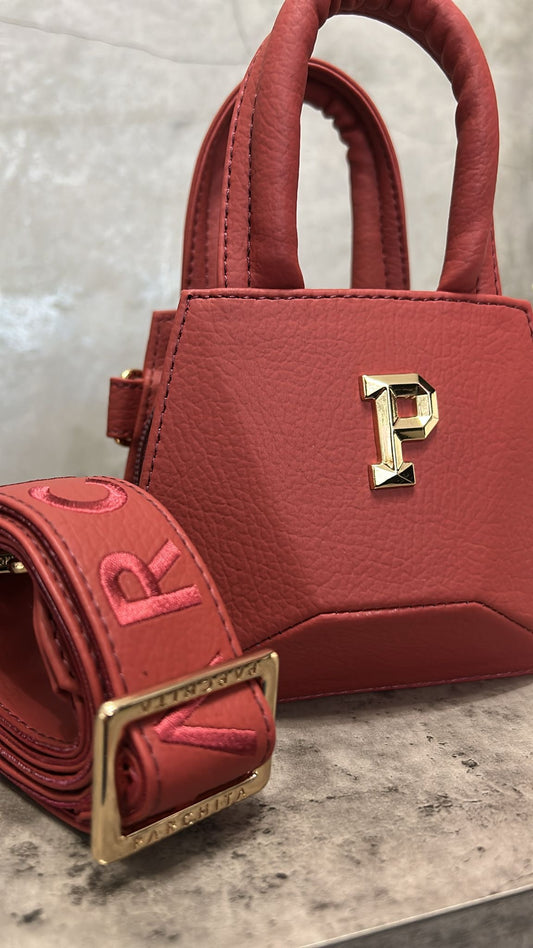 Mini bag rouge