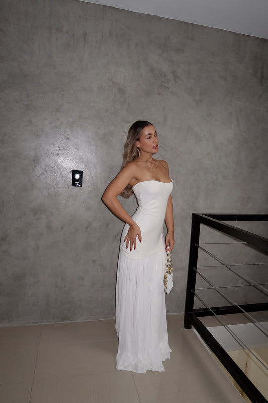 MAXI DRESS WHITE